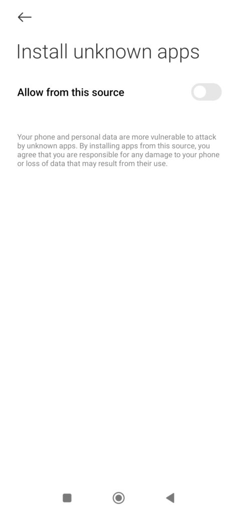 unknown apps unknown apps